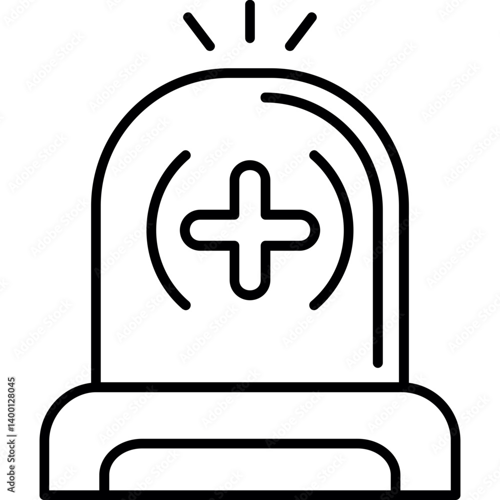 Fototapeta premium Emergency icon