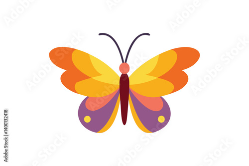 Butterfly vector logo