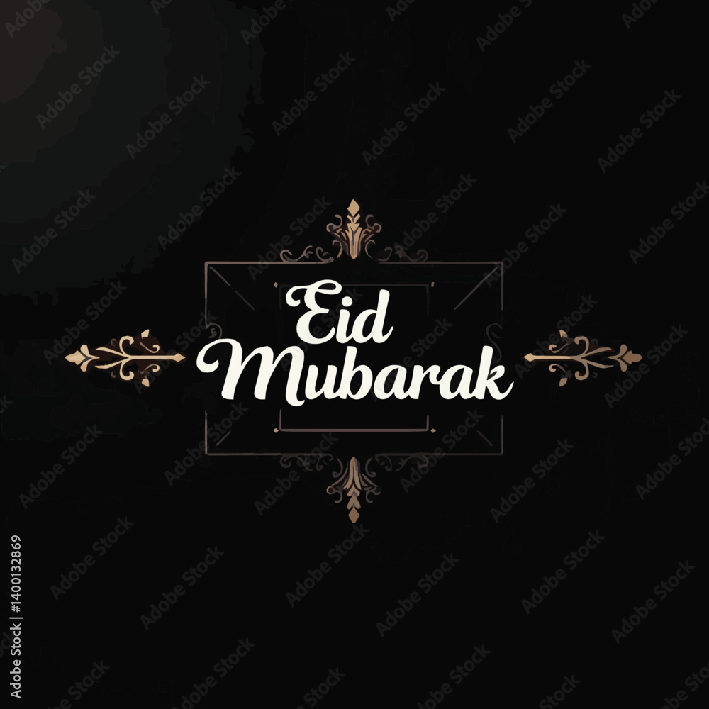 Fototapeta premium Islamic Festival Eid al-Adha 2025 with Traditional Qurbani