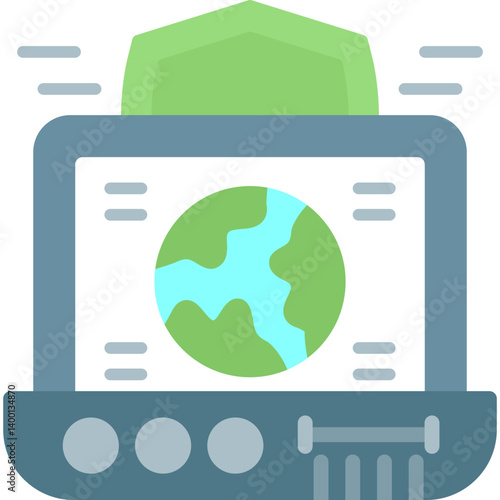 Global Icon Vector Element