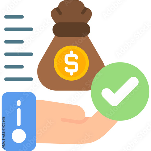Fund Icon Vector Element