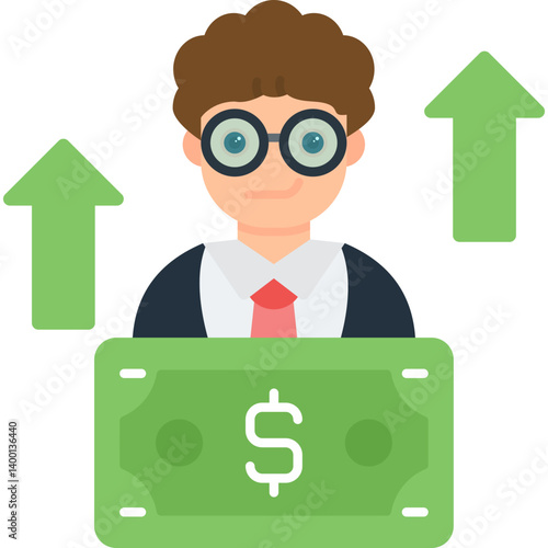 Cash Icon Vector Element