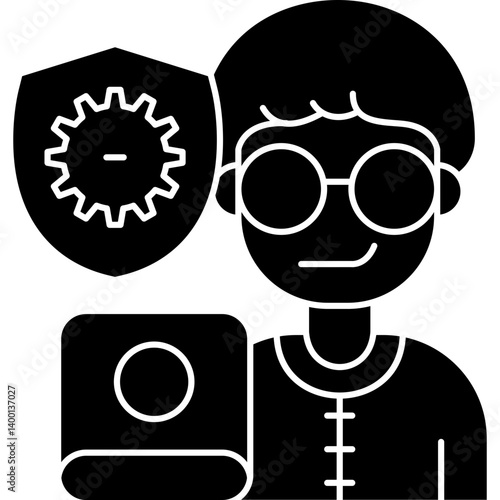 Administrator Icon Vector Element