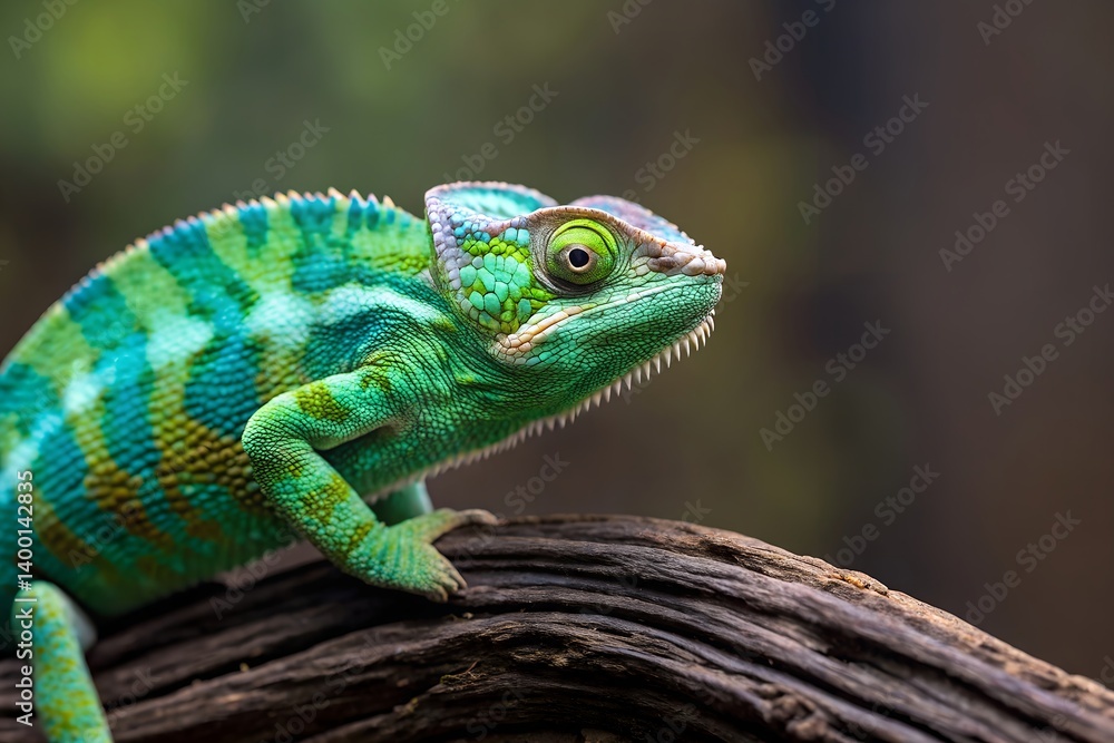 Colorful Chameleon On A Branch Close Up Exotic Reptile Wild Animal Green And Blue Detailed Skin Texture Perfect Camouflage Nature Photo, chameleon, reptile, lizard, exotic, animal, wildlife, nature Colorful Chameleon On A Branch Close Up Exotic Reptile Wild Animal Green And Blue Detailed Skin Texture Perfect Camouflage Nature Photo, chameleon, reptile, lizard, exotic, animal, wildlife, nature