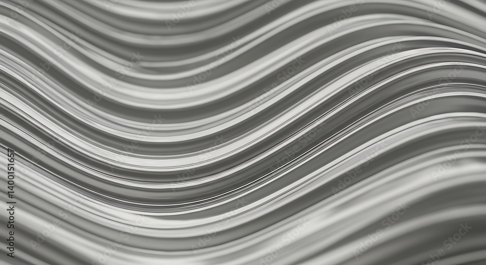 Silver Stream Symphony AI Generated Silver Stream Symphony AI Generated