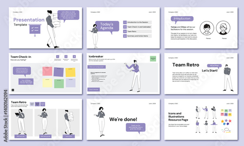 Professional Presentation Template – Modern & Customizable Design