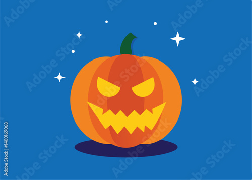halloween background illustrator vector pumpkin
