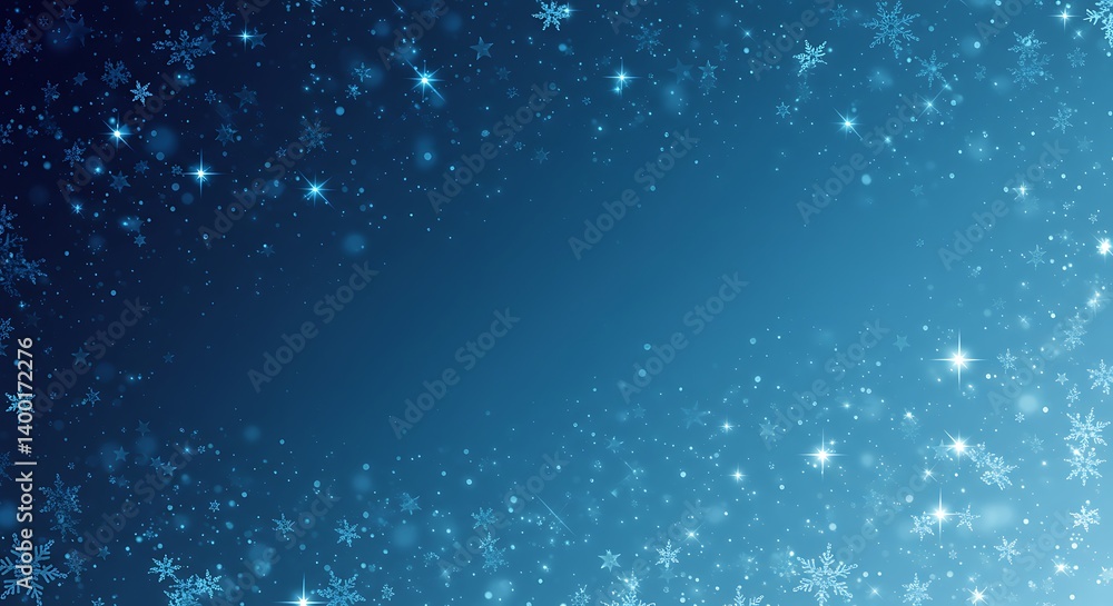 Obraz premium Winter's Whisper AI Generated