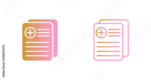 Medical Insurance Icon Design