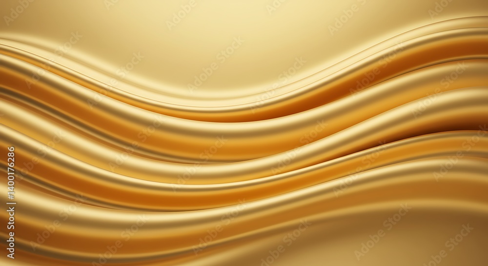 Golden Undulation AI Generated Golden Undulation AI Generated