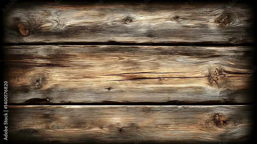 Obraz premium Rustic Wooden Planks Texture Background