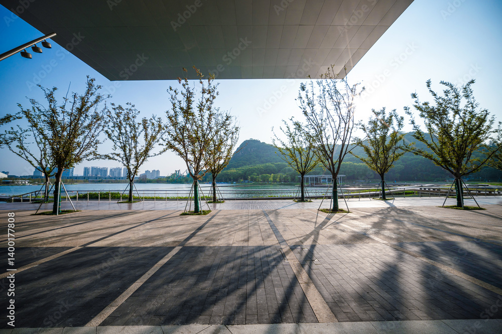 Tranquil Waterfront Morning