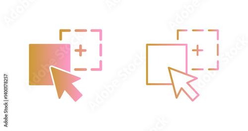 Drag and Drop Icon Design