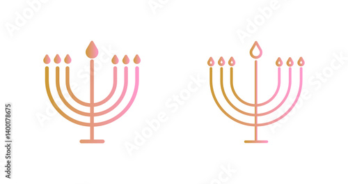 Hanukkah Icon Design