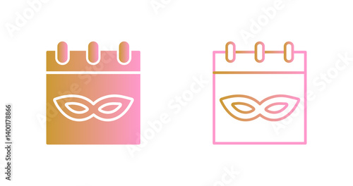 Mardi Gras Icon Design