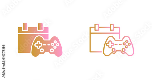 Gaming Events Icon Design