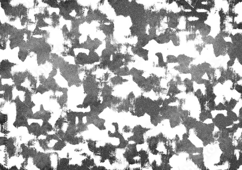 Abstract grunge black and white distressed texture background, noise background, Isolated on transparent background, PNG	
