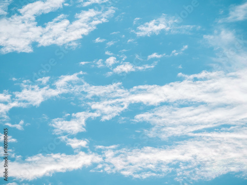 blue sky with clouds