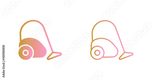 Room Cleaning Icon Design