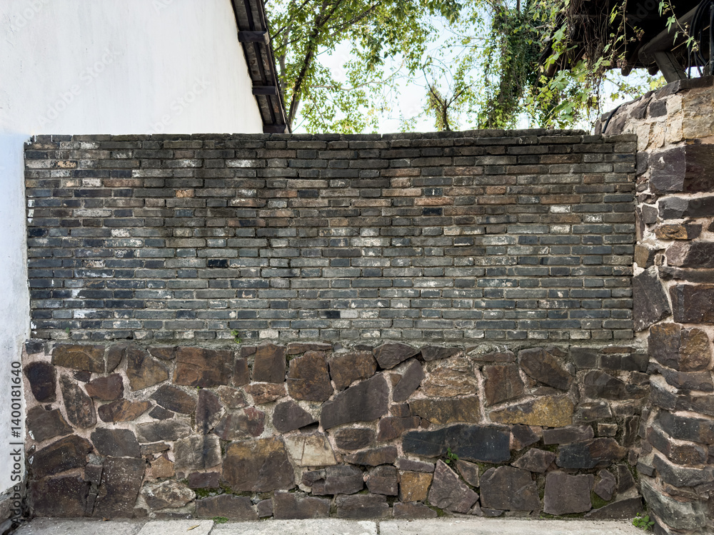 Textured Wall Composition