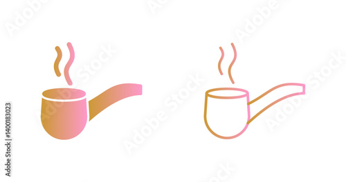 Smoke Pipe Icon Design