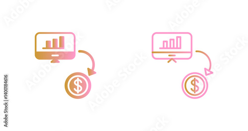 Money Flow Icon Design