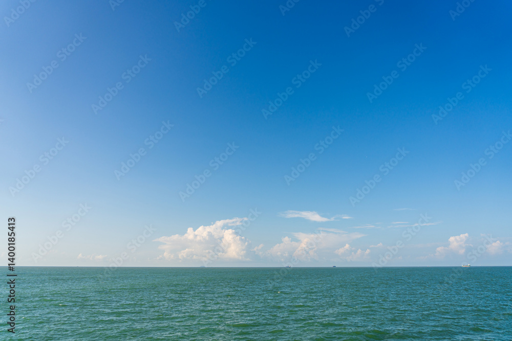 Tranquil Ocean Horizon