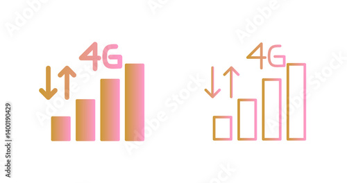 4G Icon Design