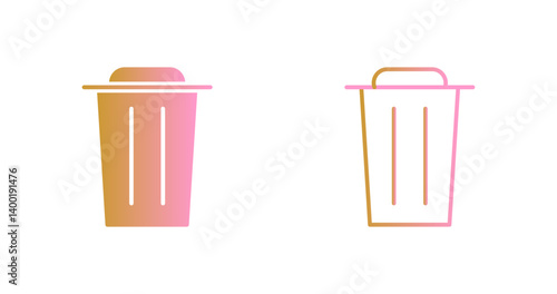 Trash Can Icon Design