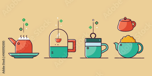 vector illustration of a bottle of wine and glass