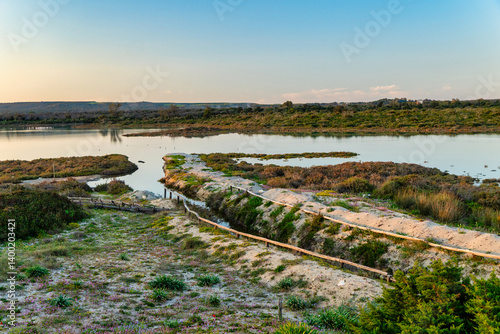 Φωτογραφία Scorcio della riserva naturale Salina dei Monaci di Torre Colimena - Salento, Pu