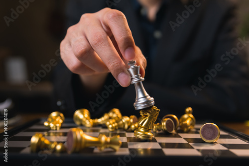 Success in business, like chess, demands planning, strategy, and smart tactics; leadership, attitude, and management define how you face each challenge and trade to hit your target.