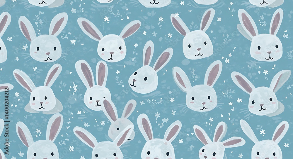 Bunny Moonlit Waltz AI Generated Bunny Moonlit Waltz AI Generated