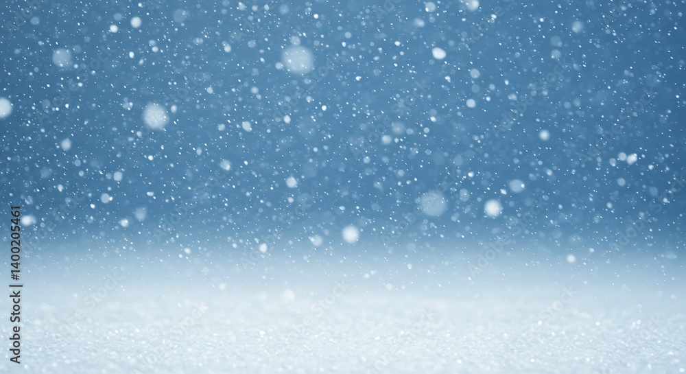 Winter's Silent Descent AI Generated