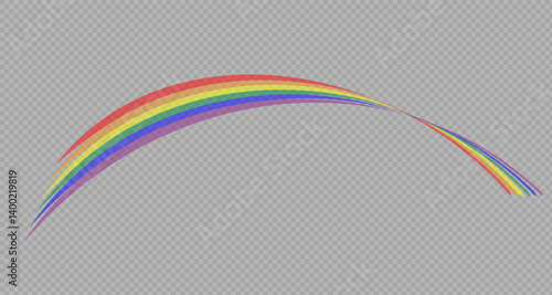 Rainbow icon, rainbow.Raindrops on a clear background. Storm with rain and white cloud on a clear background. Rain, hail and rainy weather. PNG.