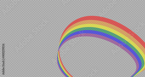 Rainbow icon, rainbow.Raindrops on a clear background. Storm with rain and white cloud on a clear background. Rain, hail and rainy weather. PNG.