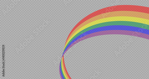 Rainbow icon, rainbow.Raindrops on a clear background. Storm with rain and white cloud on a clear background. Rain, hail and rainy weather. PNG.