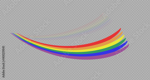 Rainbow icon, rainbow.Raindrops on a clear background. Storm with rain and white cloud on a clear background. Rain, hail and rainy weather. PNG.