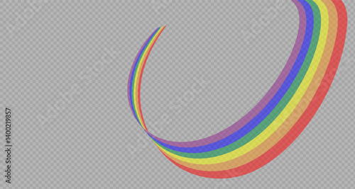 Rainbow icon, rainbow.Raindrops on a clear background. Storm with rain and white cloud on a clear background. Rain, hail and rainy weather. PNG.