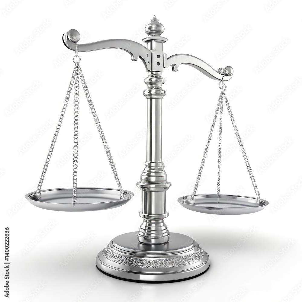 scales of justice isolated on white background scales of justice isolated on white background