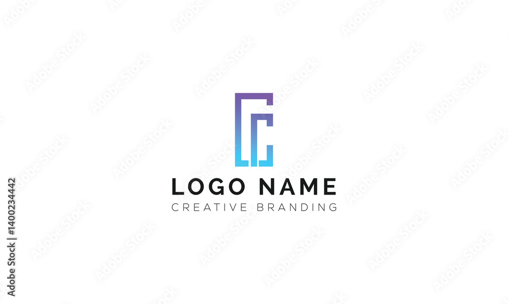 Minimalist CC Logo for Branding and Identity. Minimalist CC Logo for Branding and Identity.