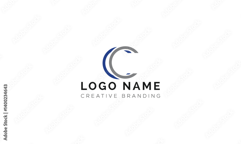 Minimalist CC Logo for Branding and Identity. Minimalist CC Logo for Branding and Identity.