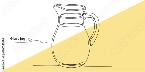Glass jug of fresh milk A clear glass jug filled with fresh milk, offering a wholesome and refreshing addition to any meal or recipe.

