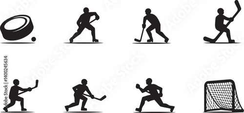 "American Hockey Player Silhouette SVG | Custom Jersey Number & Flag Background"

