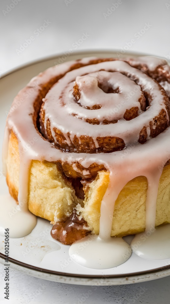 A close-up of a frosted cinnamon roll dripping with sweet icing, isolated on a white background – cinnamon roll wallpaper – bakery wallpaper – cinnamon roll image
A close-up of a frosted cinnamon roll dripping with sweet icing, isolated on a white background – cinnamon roll wallpaper – bakery wallpaper – cinnamon roll image