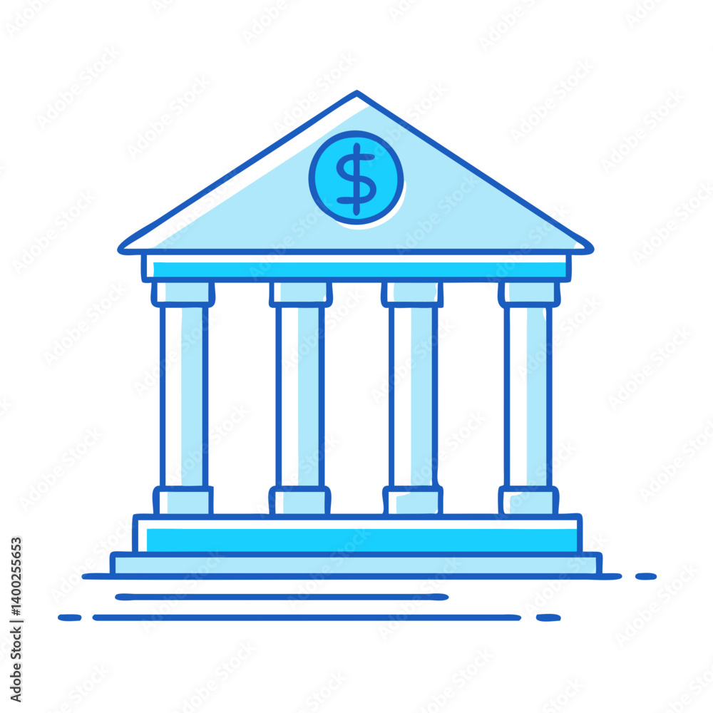 bank building icon, bank building vector illustration-simple illustration of bank building , perfect for bank building logos and icons bank building icon, bank building vector illustration-simple illustration of bank building , perfect for bank building logos and icons