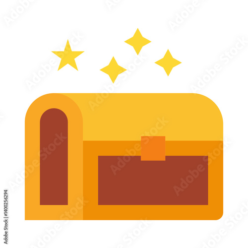 Treasure Chest flat icon