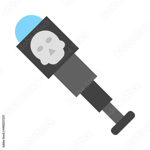 Pirate's Spyglass flat icon