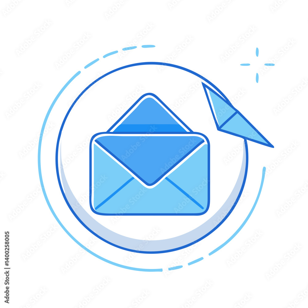 blue email icon, blue email vector illustration-simple illustration of blue email , perfect for blue email logos and icons blue email icon, blue email vector illustration-simple illustration of blue email , perfect for blue email logos and icons