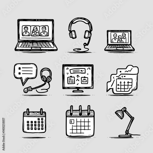 Modern Telecommunication, Collaboration, Schedule, Work